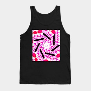 Bright pink flower for for a good mood Tank Top